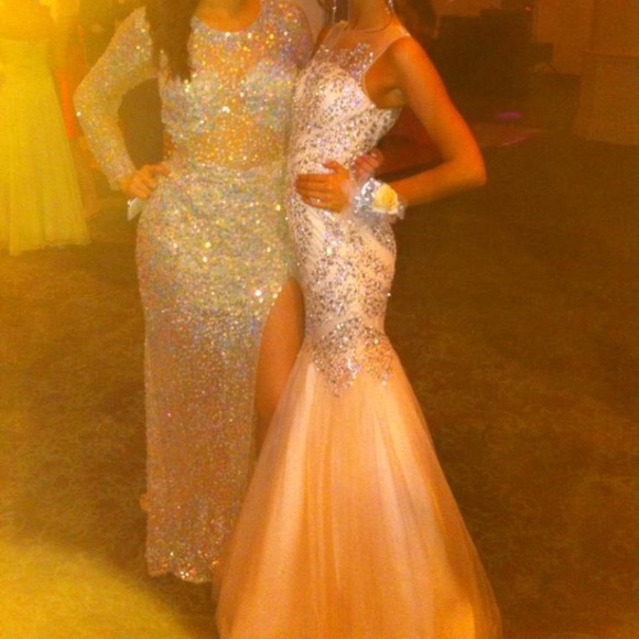 TERANI COUTURE MERMAID PROM DRESS💖 - Picture 6 of 16